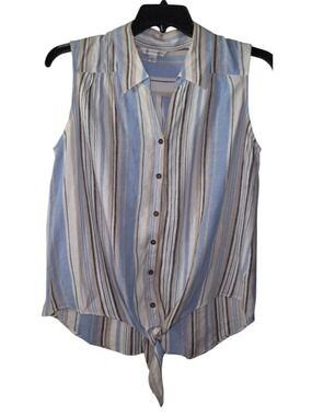 Counterparts Sleeveless Blouse Size Large